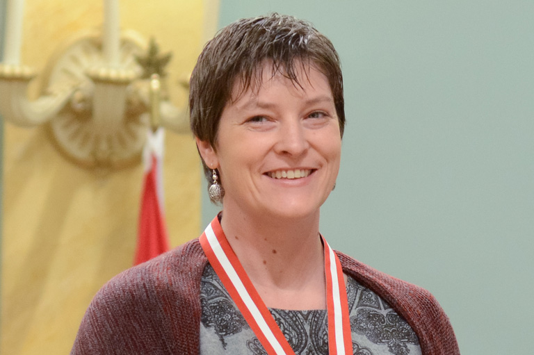 Rachel Collishaw, lauréate du Prix d’histoire du Gouverneur général pour l’excellence en enseignement 2013